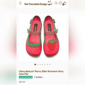 Chocolaticas Berry Bliss Strawberry Mary Jane